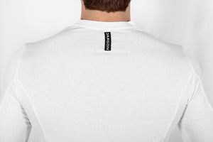 Vital Long Sleeve Henley - White - jargonlifestyle.com