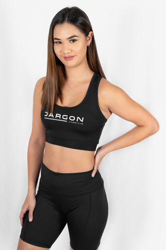 Vital Sports Bra - Jet Black - jargonlifestyle.com