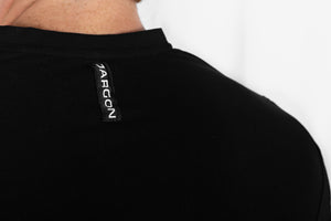 Vital Long Sleeve Henley - Black - jargonlifestyle.com