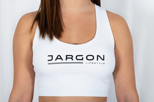 Vital Sports Bra - White - jargonlifestyle.com