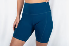 Load image into Gallery viewer, Vital Biker Shorts - Midnight Blue - jargonlifestyle.com