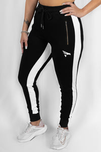 Idol Joggers - Black/White - jargonlifestyle.com