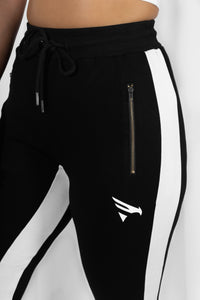 Idol Joggers - Black/White - jargonlifestyle.com