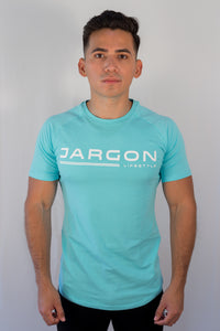 Horizon Tee - Aqua - jargonlifestyle.com