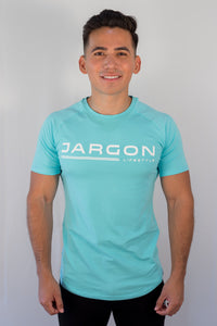 Horizon Tee - Aqua - jargonlifestyle.com