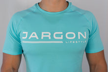 Load image into Gallery viewer, Horizon Tee - Aqua - jargonlifestyle.com