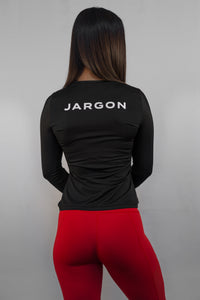 Classic Jargon Long Sleeve - Black - jargonlifestyle.com