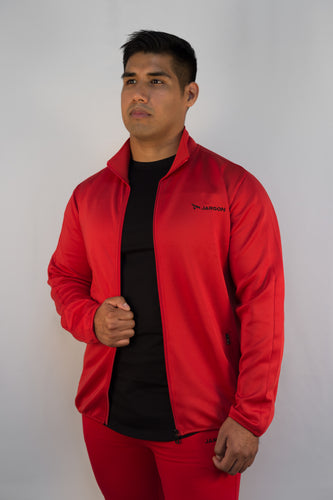 Fuze Zip-Up - Red - jargonlifestyle.com