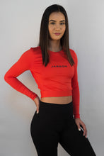 Load image into Gallery viewer, Blaze Long Sleeve Tie - Red - jargonlifestyle.com