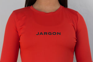 Blaze Long Sleeve Tie - Red - jargonlifestyle.com