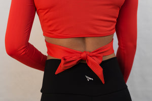 Blaze Long Sleeve Tie - Red - jargonlifestyle.com