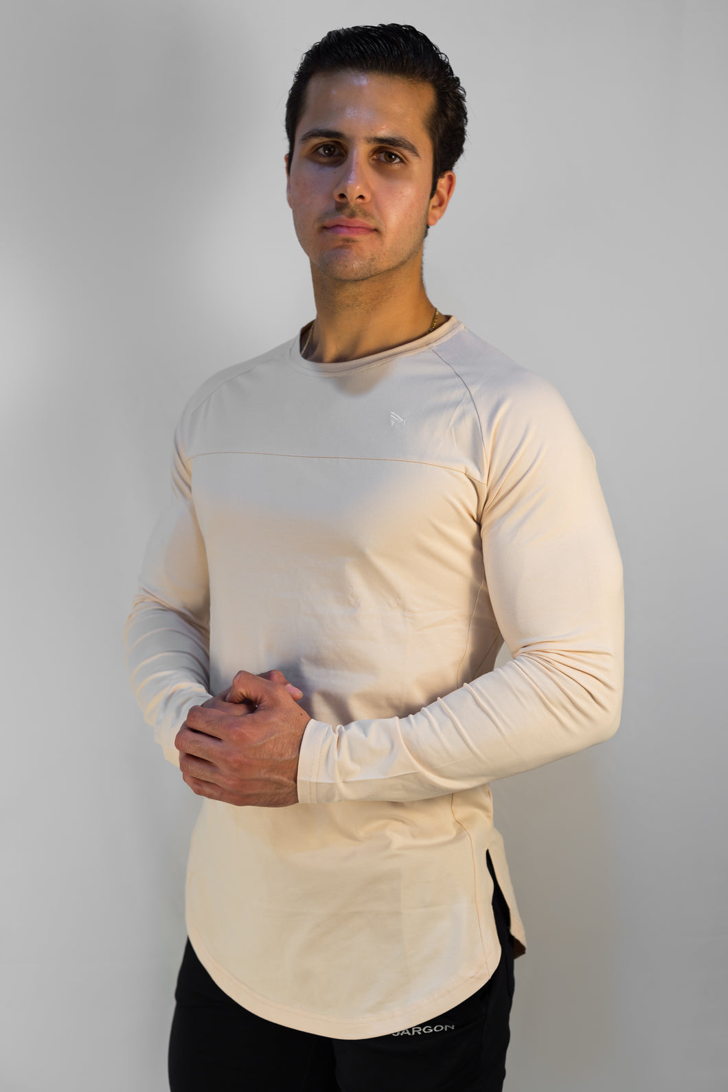 Blaze Long Sleeve - Beige - jargonlifestyle.com