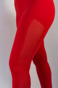 Fuze Legging - Red - jargonlifestyle.com