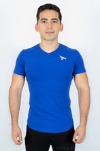 Load image into Gallery viewer, Proactive V-Neck Tee - Blue - jargonlifestyle.com