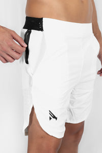 Proactive shorts - White - jargonlifestyle.com